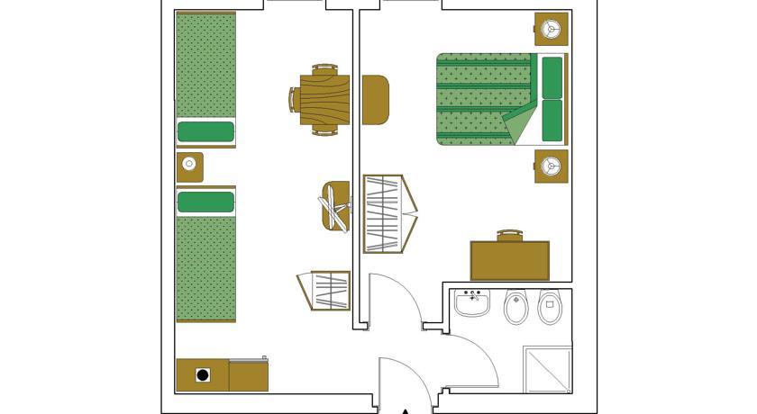 Hotel Elbele Garni Folgaria Room photo